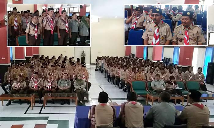 Ekskul Wajib 7 Hari, Polbangtan Yogyakarta Gelar Kursus Mahir Dasar Pramuka